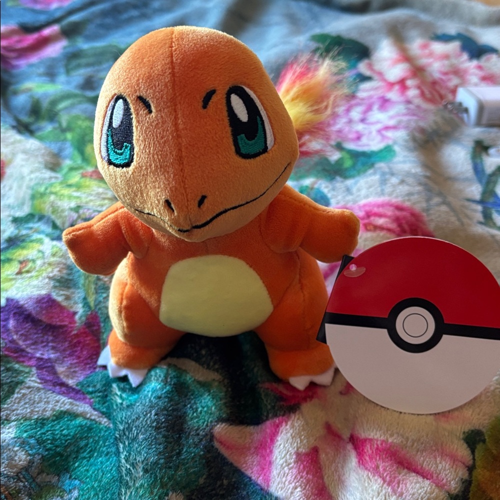 Pokemon Charmander Plush - Orange and Yellow